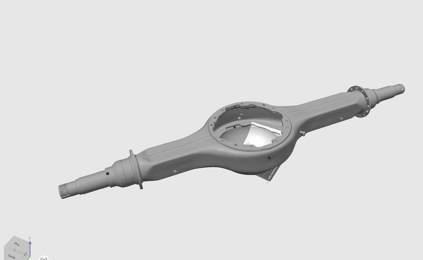 Axle 3D Scan Mesh 1