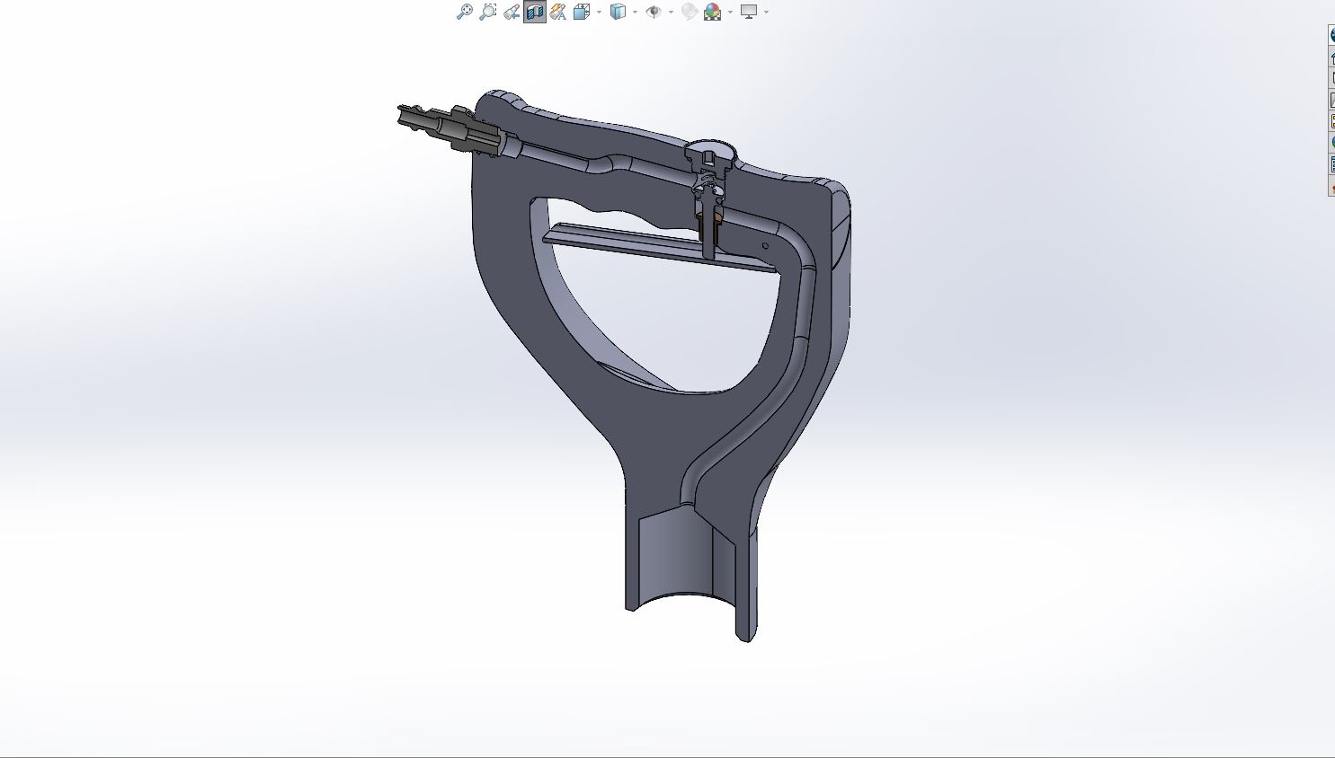 Handle Section View