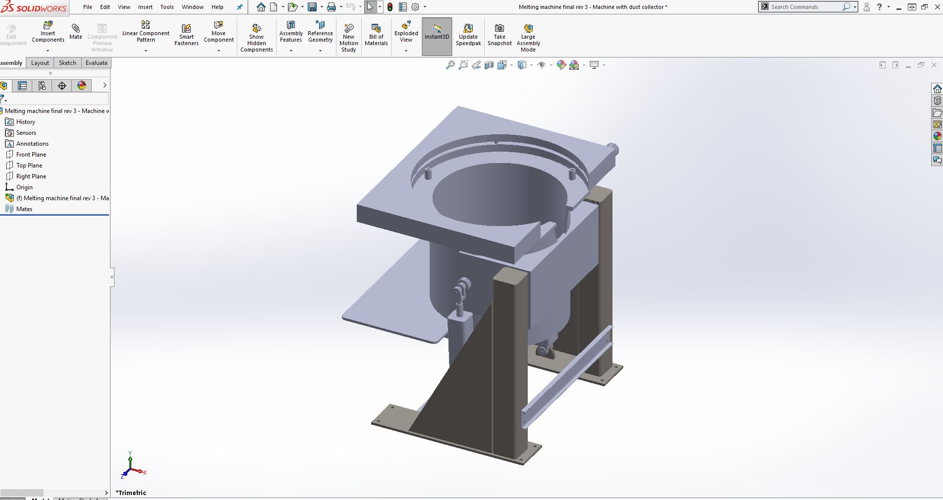 Melting Machine 3D Model