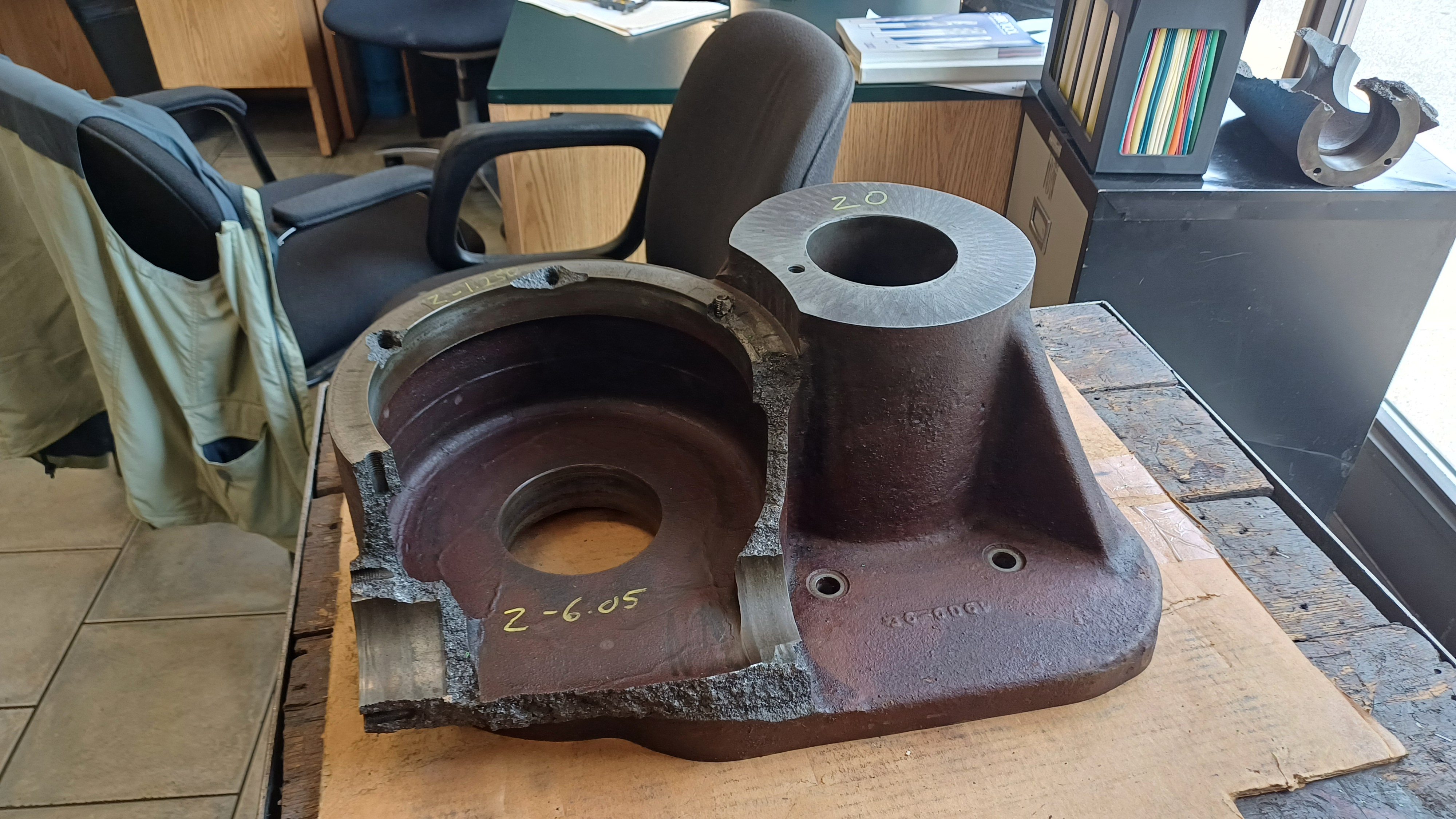 Damaged Gearbox 1