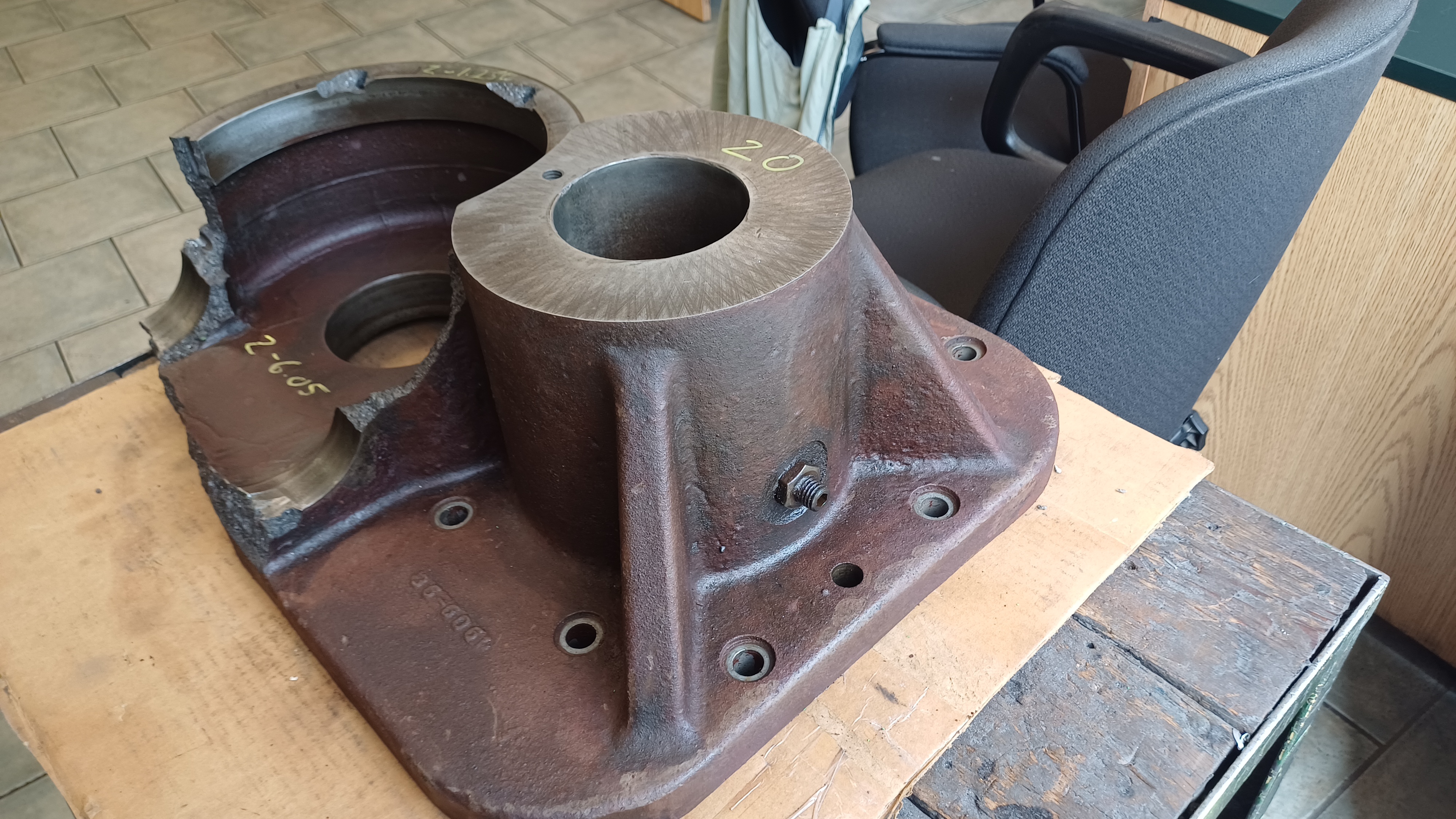Damaged Gearbox 3