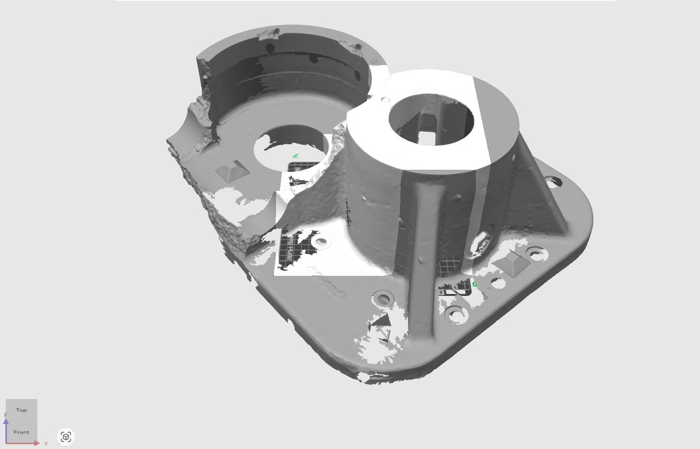 3D Scan Mesh View 1