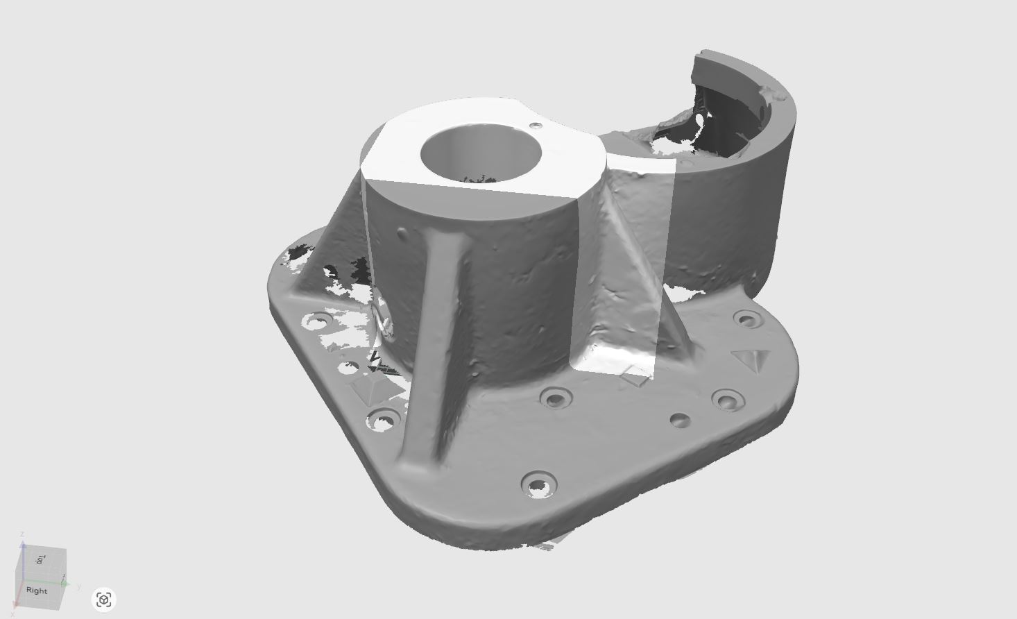 3D Scan Mesh View 2