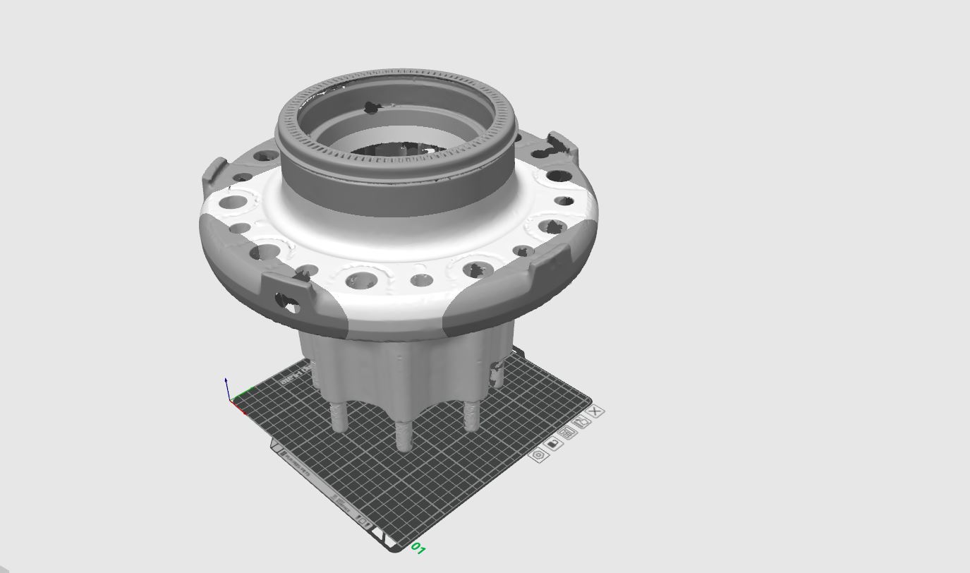 Hub 3D Scan Mesh File