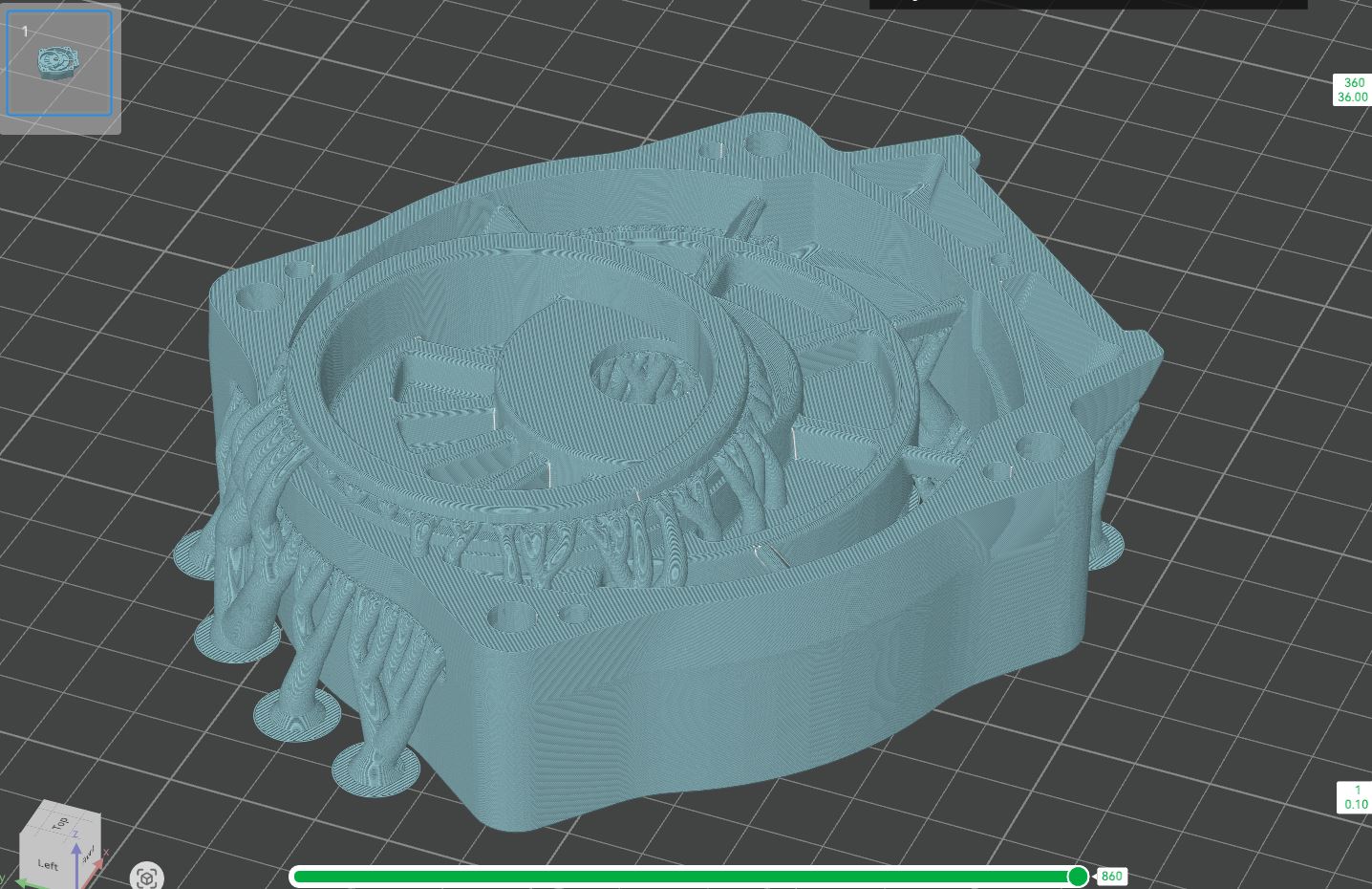 Finished 3D Print