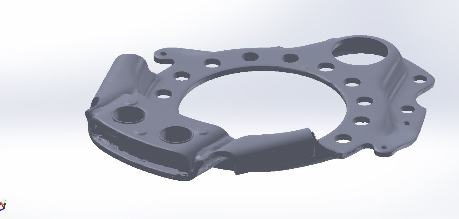 Spider Plate Scan Mesh 1
